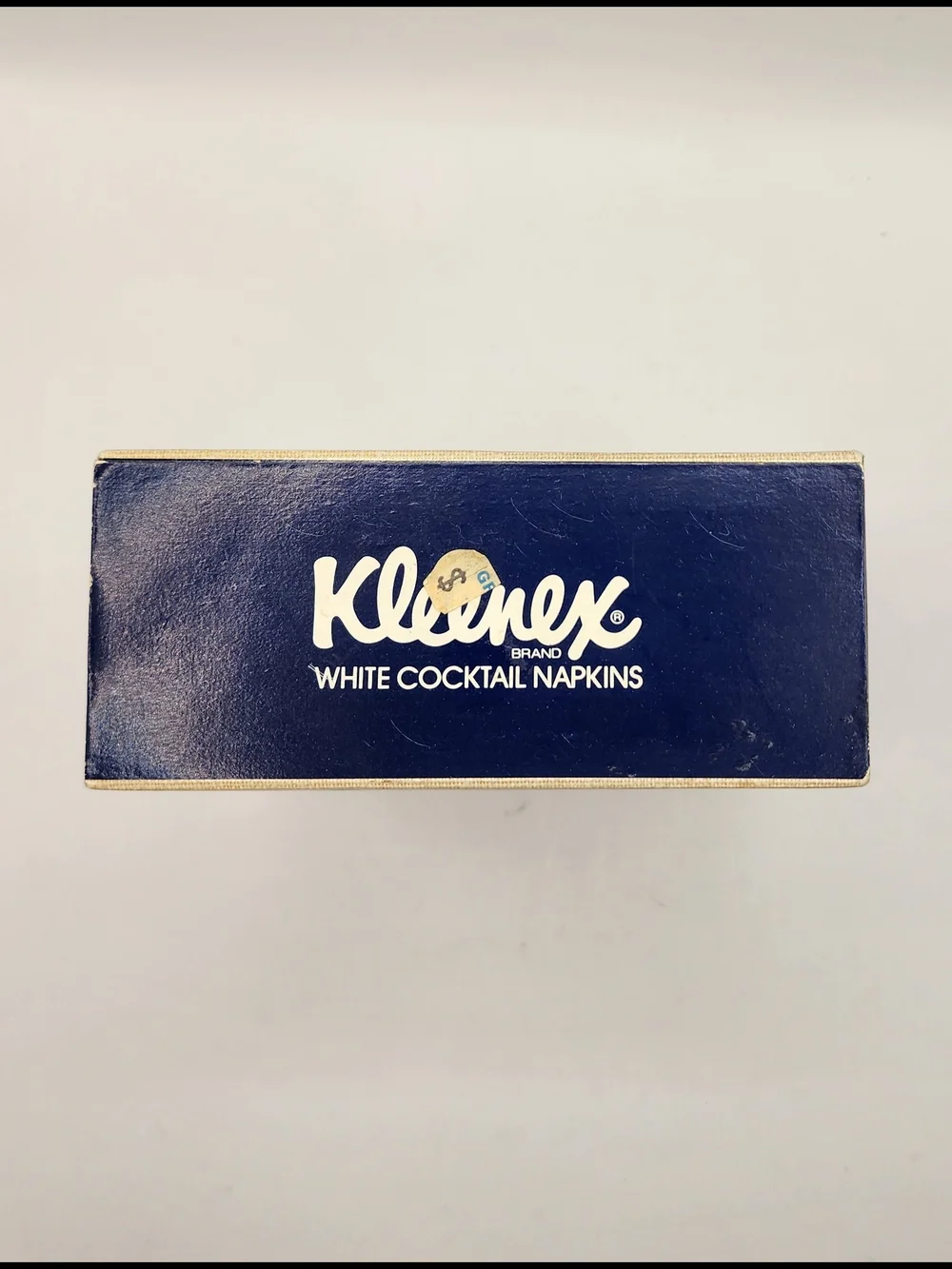 Vintage 1981 Kleenex‎ Cocktail Napkins White 2 ply